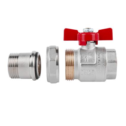 Кран кульовий &amp;quot;Американка&amp;quot; Icma 1&amp;quot; прямої №347 - 4