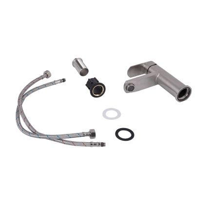 Смеситель для раковины Lidz Luna 001F (k35) LDLUN001FNKS46094 Nickel - 4
