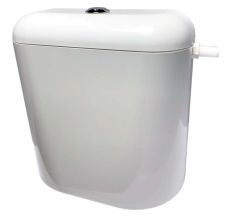 Бачок сливной в комплекте со сливным механизмом 00718 Plastic toilet tank-WHITE (комплект. креп 00716)