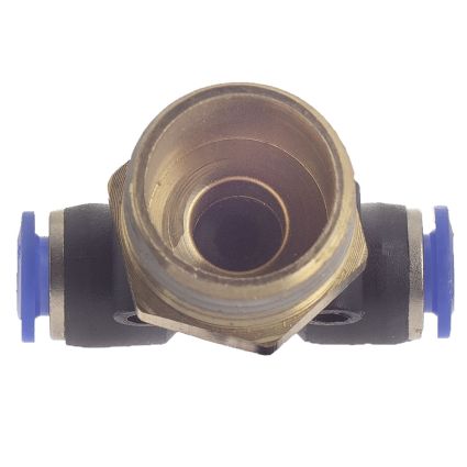 Штуцер цанговий (Т-подібний) Ø6*6*6мм МТ 1/2&amp;quot; Sigma (7027351) - 5