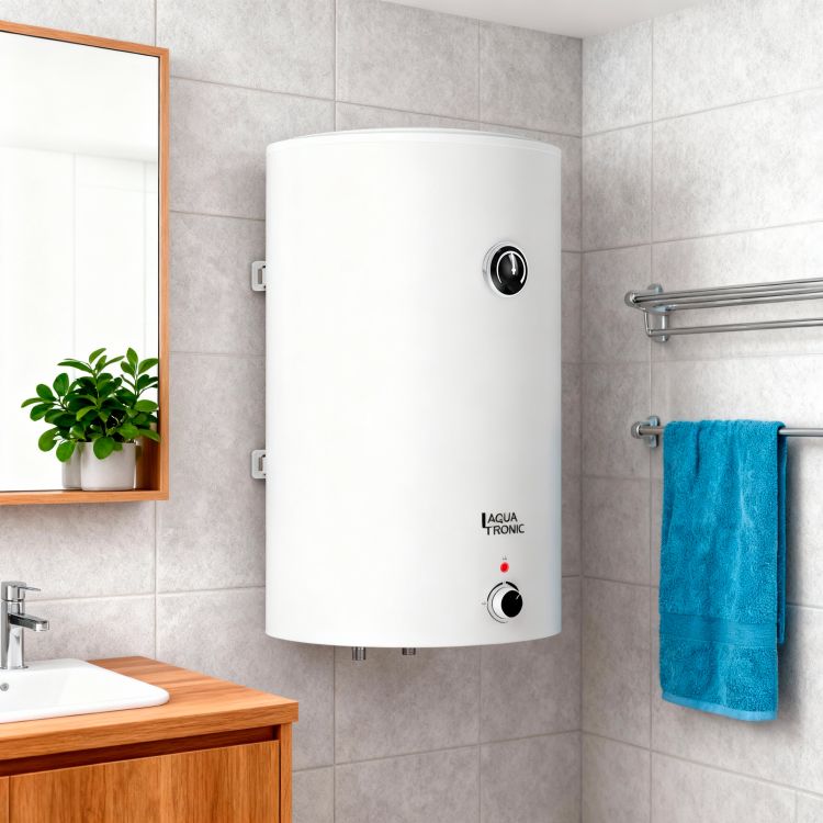 Водонагрівач електричний Aquatronic 50 л універсальний, мокрий ТЕН 1,5 кВт Round W503815 B4 - 8