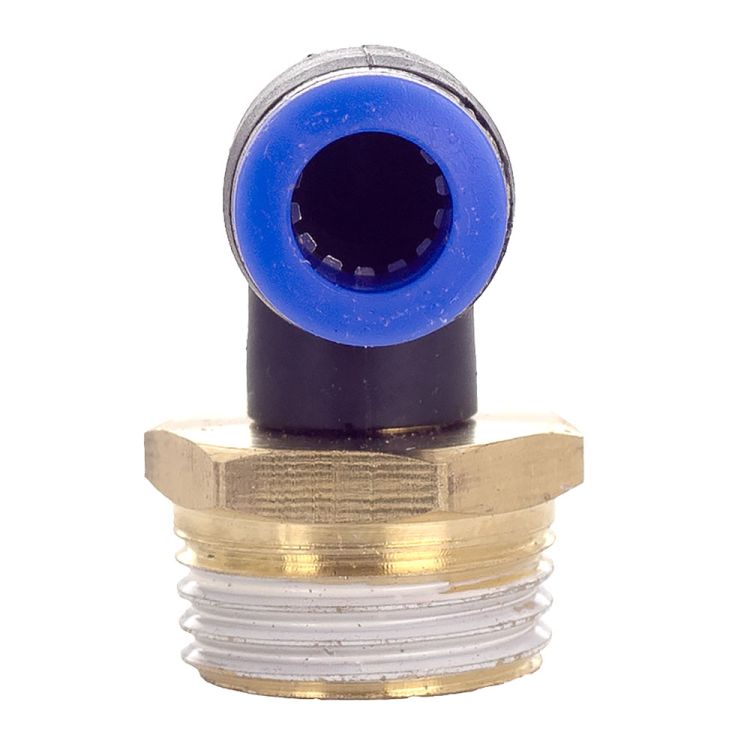 Штуцер цанговий (кутовий) Ø8*8*8мм МТ 1/2&amp;quot; Sigma (7027151) - 2