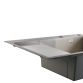 Мийка для кухні інтегрована Lidz Handmade Max 500 H7849L Brushed Steel, 3,0/1,0 мм, крило зліва, збільшена чаша LDH7849LBRU49463 - 6