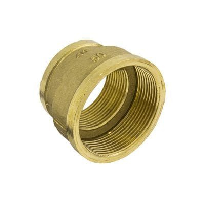 Муфта LEXLINE 2x1 1/2&amp;quot; латунь - 1