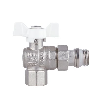 Кран кульовий &amp;quot;Американка&amp;quot; SD Forte 1/2&amp;quot; з антипротечкой кутовий - 5