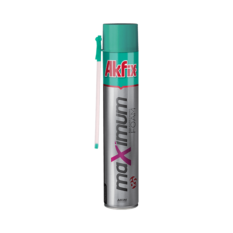 Полиуретановая монтажная пена Akfix 1000 гр Maximum 65 L - 1