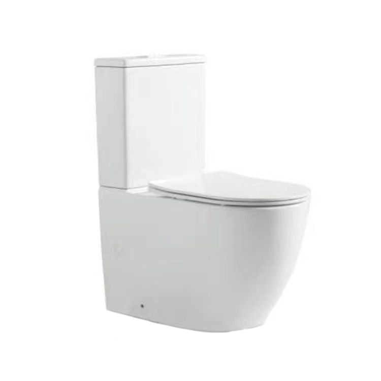 Унітаз підлоговий Qtap Jay Ultra Quiet з сидінням Soft-close 640x360x835 мм QT07222175TW White - 1