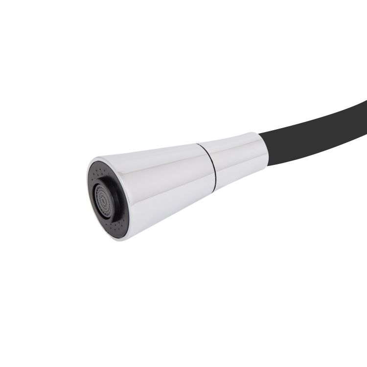 Змішувач для кухні Tani 008F3 з гнучким виливом (k40) LDTAN008F3BCR39484 Black / Chrome Lidz - 7