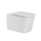 Унитаз подвесной Qtap Tern Ultra Quiet безобедочный с сиденьем Soft-close WHITE QT17332303AW - 1