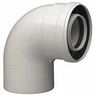 Коліно коаксіальне 60*100 90-04ВВ (китай) - 1