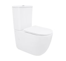 Унітаз підлоговий Qtap Aquarius Ultra Quiet 620×355×790 мм з сидінням Soft-close, White QTAQAW27W49262