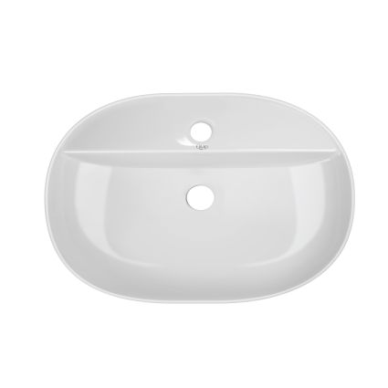 Раковина Qtap Scorpio 600x400x130 White QT14118045W - 1
