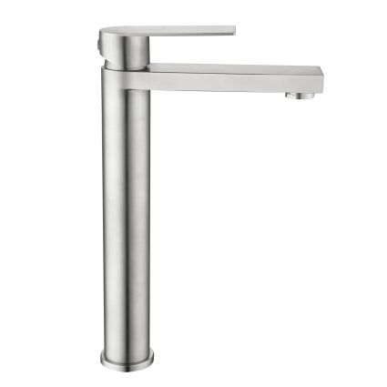 Змішувач для раковини високий Lidz Nexus 001FH (k35) LDNEX001FHNKS49185 Nickel - 4