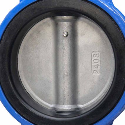 Затвор межфланцевый «баттерфляй» 4'' корпус чугун (GGG50) диск нерж (SS304) EPDM PN16 FLORA (5080154) - 6