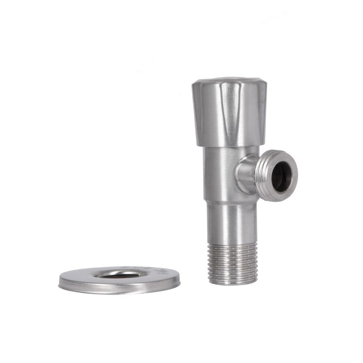 Кран кутовий Thermo Alliance Standart 1/2&amp;quot;ЗЗ нерж., з керам. буксою TAS347W1515SS - 7