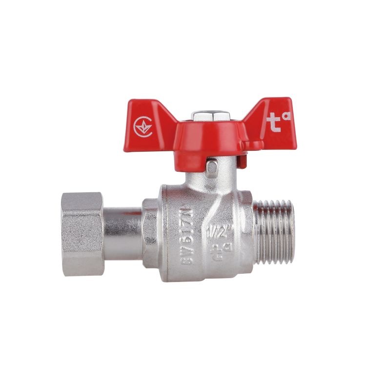 Кран кульовий з накидною гайкою SD Forte 1/2&amp;quot; ВН для води прямої - 5