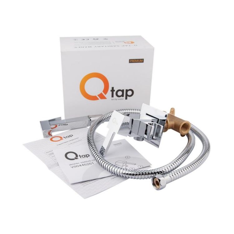 Набор для гигиенического душа Q-tap Inspai-Varius V00440201 CRM встроенного монтажа - 3