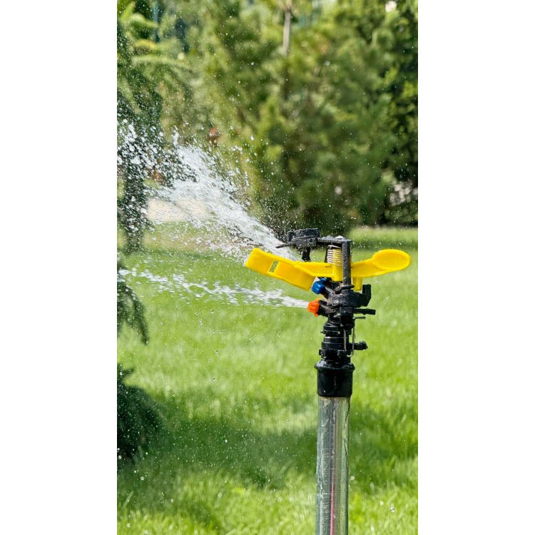 Дощувач Presto-PS зрошувач імпульсний для городу на 2 форсунки (5022-B) - 4