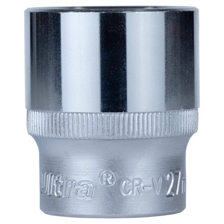 Насадка шестигранная короткая 1/2&amp;quot; 27мм CrV ULTRA (6070272) - 1