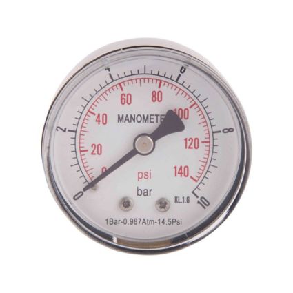 SD Термоманометр задн. подкл. 1/2 Ø80мм 120ºC 10 бар SD17310B - 1