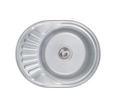Кухонна мийка Lidz 5745 Decor 0,6 мм (LIDZ574506DEC)