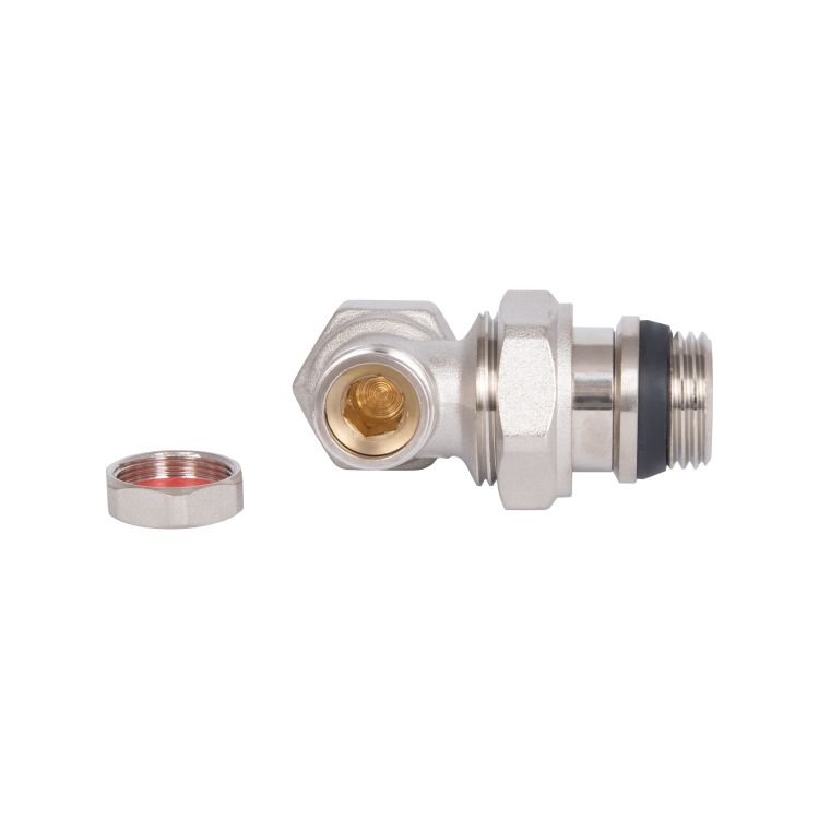 Кран SD Plus 1/2&amp;quot; ВН з антипротечкой для радіатора кутовий - 6