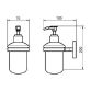 Дозатор жидкого мыла GF (BLB)/S-2627 - 2