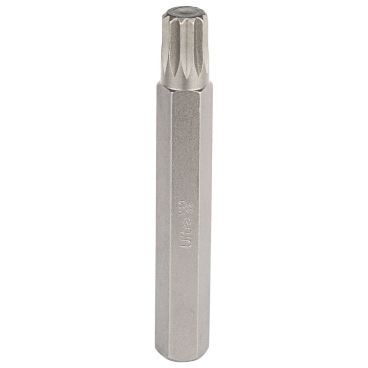 Биты Spline M10×75мм 10мм 10шт S2 (блистер) ULTRA (4015992) - 2