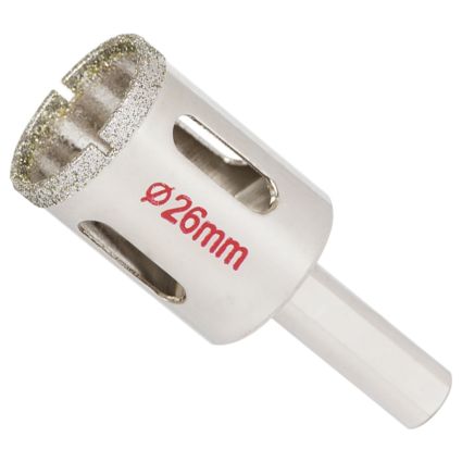Коронки алмазные по керамике и стеклу Ø26мм Sigma (1541261) - 1