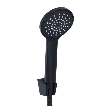 Смеситель для ванны Latwa 006 (с душевым гарнитуром) (k35) LDLAT006BLA45419 Black Lidz - 4