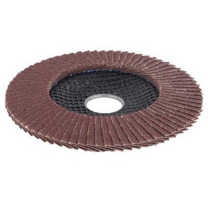 Круг лепестковый торцевой Т29 (конический) Ø125мм P80 Sigma (9172641) - 4