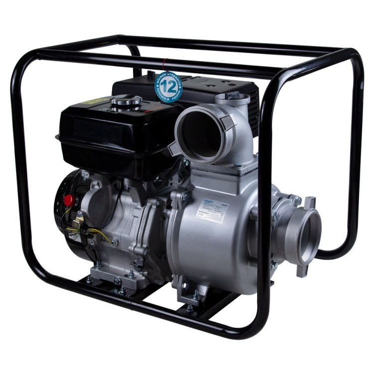 Мотопомпа 13 л.с. Hmax 23 м Qmax 120 м³/ч (4-х тактный) AQUATICA (772533) - 3