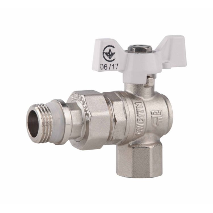 Кран з амер. кутовий 3/4&amp;quot; Forte з антипрот 223W20 - 1