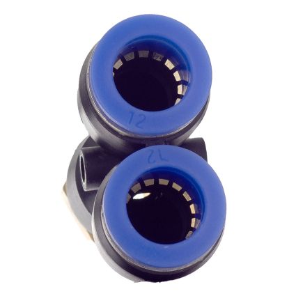 Штуцер цанговый (Y-образный) Ø12*12*12мм МТ 1/4&amp;quot; Sigma (7027891) - 5