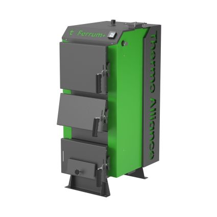 Котел твердотопливный стальной 16 кВт Ferrum Plus V 4.0 FSF+16 Thermo Alliance - 1