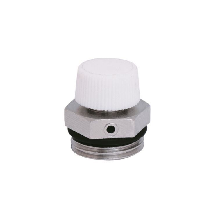Кран Маевского 1/2&amp;quot; ручной белый SD211W15 SD Plus - 1