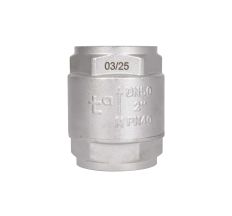 Зворотний клапан із латунним штоком Thermo Alliance Forte 2&quot;ВВ нікель TAF240W50