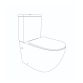 Унітаз підлоговий Qtap Jay Ultra Quiet з сидінням Soft-close 640x360x835 мм QT07222175TW White - 2