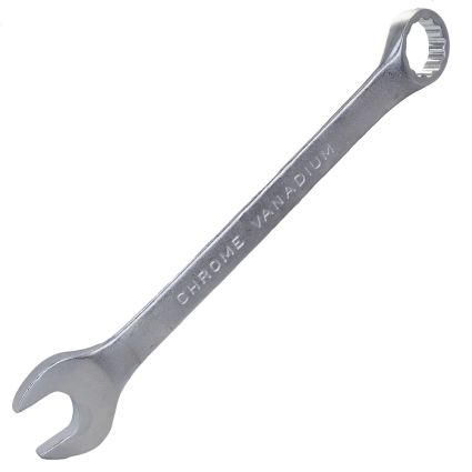 Ключ рожково-накидний 23мм CrV satine Sigma (6021231) - 5