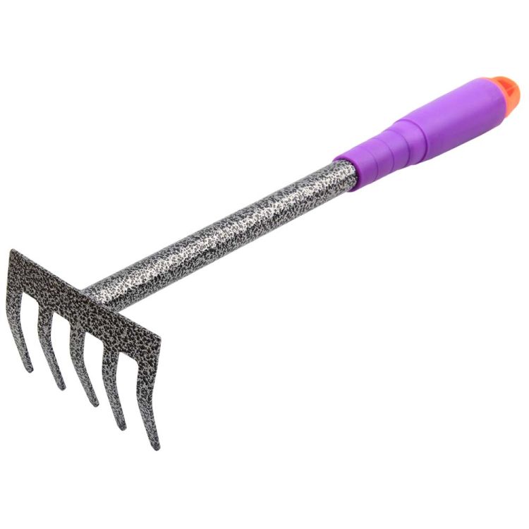 Граблі 5-ти зубые (порожниста ручка) (ABS) Grad (5044635) - 6