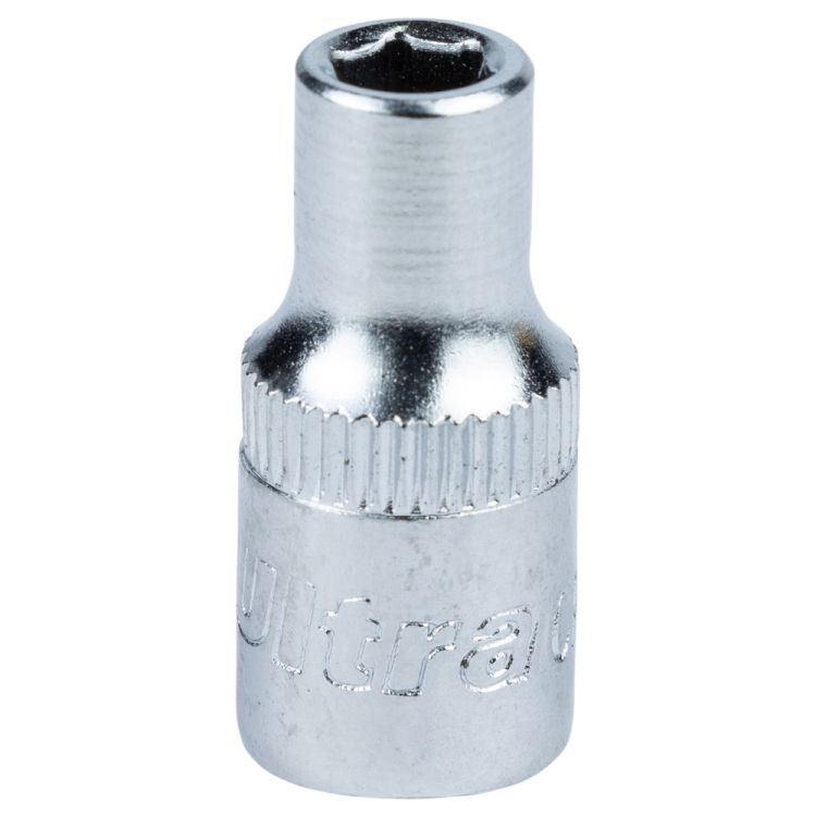 Насадка шестигранна коротка 1/4&amp;quot; 5мм CrV ULTRA (6060052) - 1