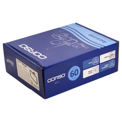 Держатель для полотенец VICO 190×130×49мм прямоугольник CORSO (B) (9681303) - 3