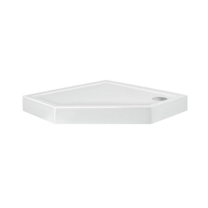 Душ.кабина пятиугол.90x90x212 см Scorpio CRM10995-AC6,стекло 6мм Pear + поддон низкий.12см Diamond Qtap - 3