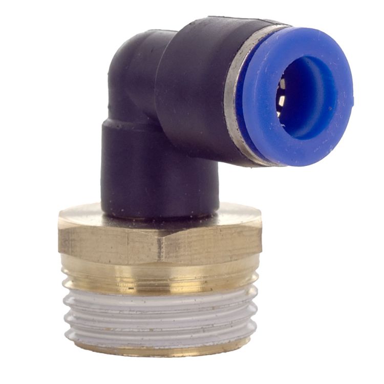 Штуцер цанговий (кутовий) Ø8*8*8мм МТ 1/2&amp;quot; Sigma (7027151) - 3