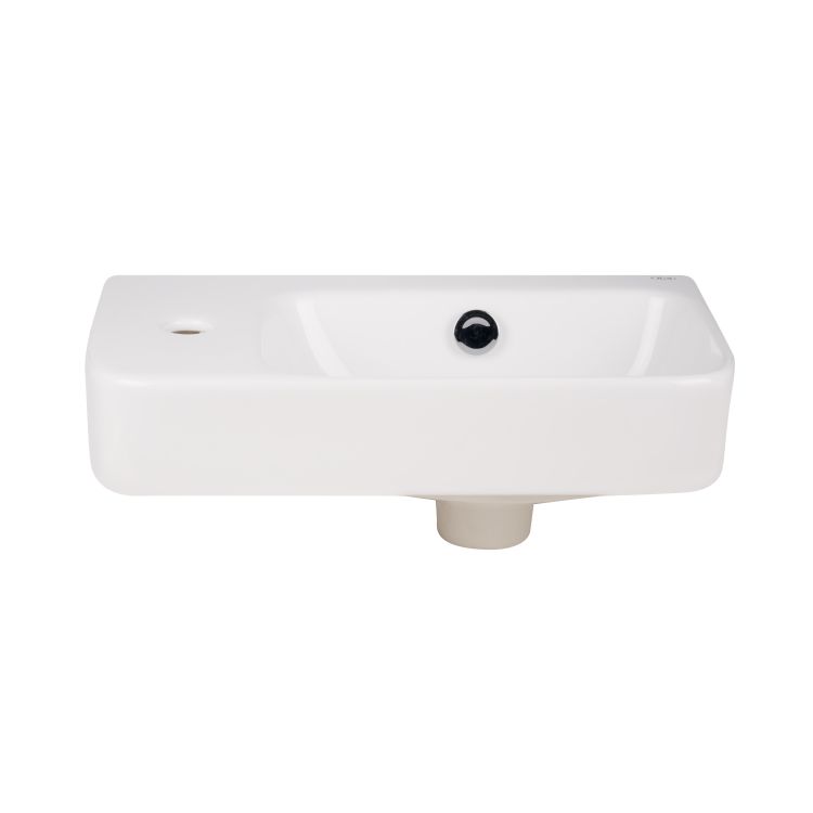 Раковина Qtap Tern з донним клапаном QT17115117LW - 3