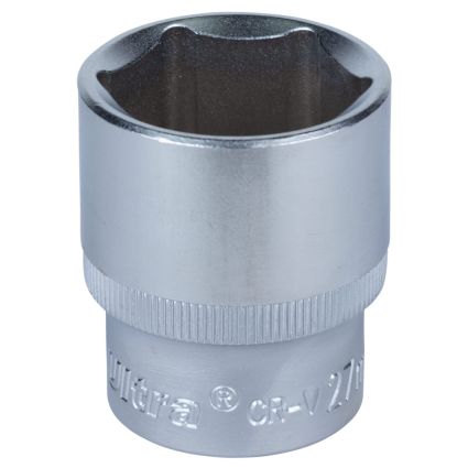 Насадка шестигранная короткая 1/2&amp;quot; 27мм CrV ULTRA (6070272) - 2