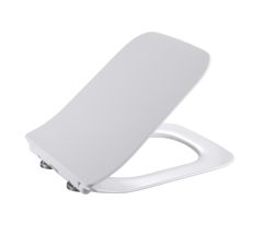 Qtap Сиденье для унитаза (Crow 640) 460x350x47 мм, White, с микролифтом, Slim Duroplast, Quick Release QTSC179W48700