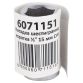 Насадка шестигранная короткая 1/2&amp;quot; 15мм CrV mid Sigma (6071151) - 5