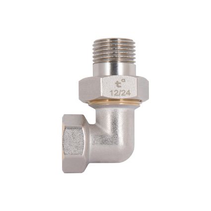 Згін-американка Thermo Alliance Standart 1/2&amp;quot;ВЗ нікель, кутовий TAS191W15 - 4