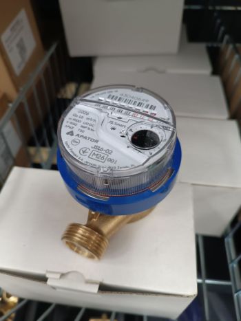 Лічильник хол.води 1/2&amp;quot; Apator +SMART (клас В) б/гайок JS 1.6-0.2 ф15 - 1